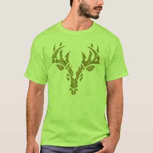 T-shirt Cerfs communs tribaux (camo)