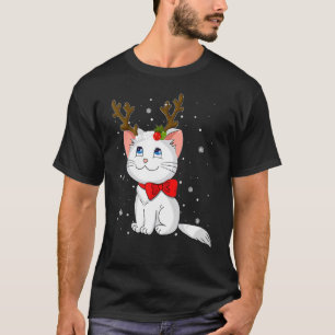 T-shirt Cerfs de Noël pour chats pour hommes femmes garçon
