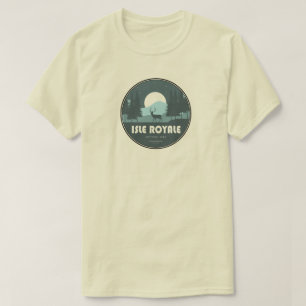 T-shirt Cerfs du parc national de l'Isle Royale