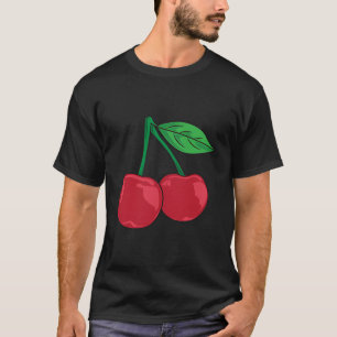 T-shirt Cerise Poche Fruit Lover Sweet Bomb Farmer Rouge C