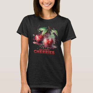 T-shirt Cerises d'aquarelle