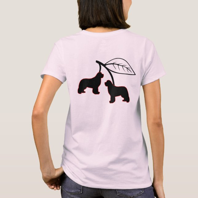 T-shirt Cerises de Terre-Neuve d'ours de Notta (Dos)