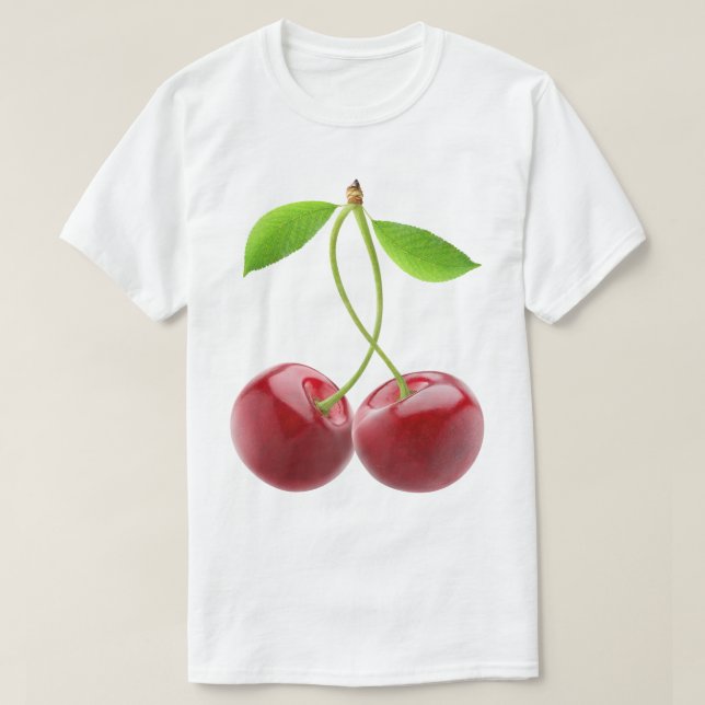 T-shirt Cerises douces (Design devant)