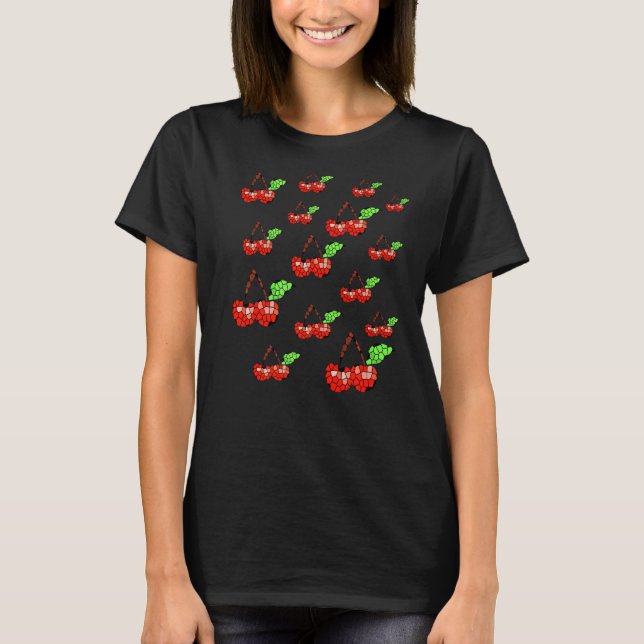 T-shirt Cerises Mosaic (Devant)