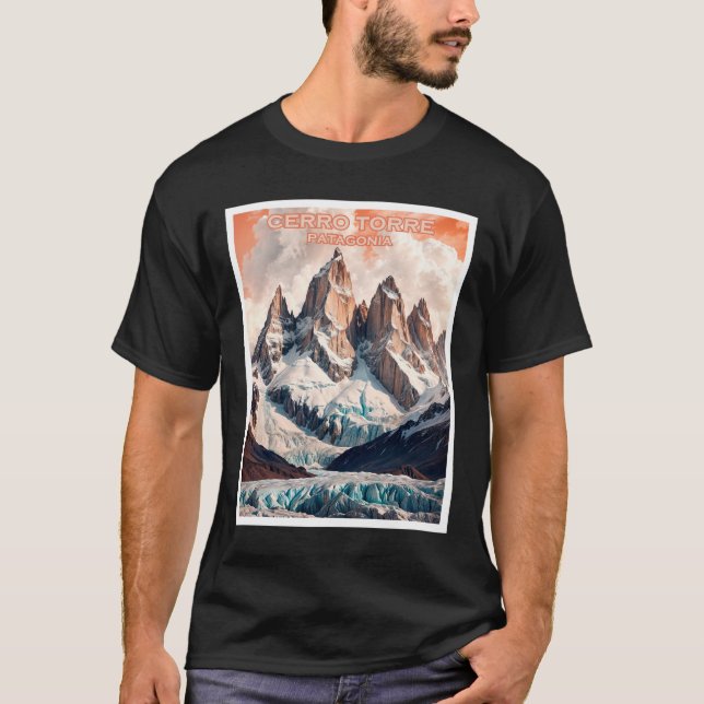T-shirt Cerro Torre Patagonia (Devant)