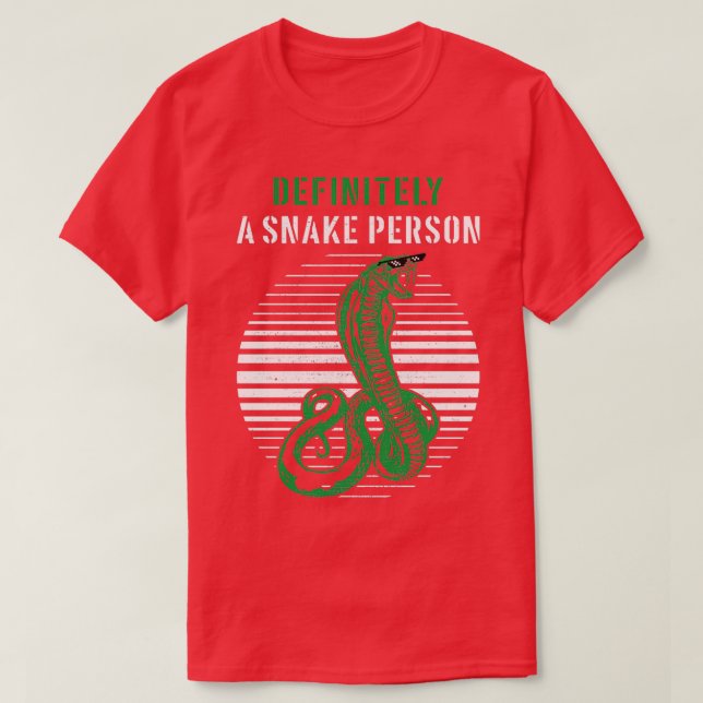 T-shirt Certainement Un Serpent 36 (Design devant)