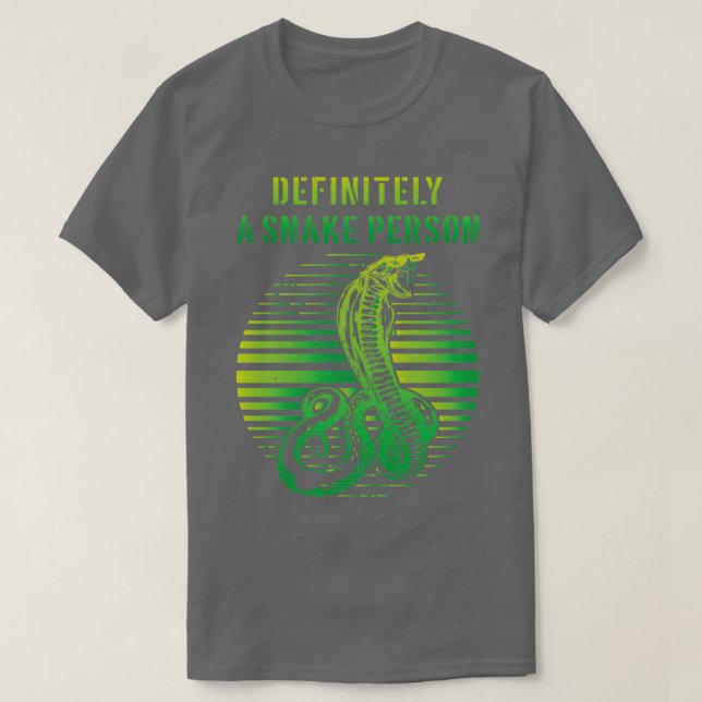 T-shirt Certainement Un Serpent 40 (Design devant)