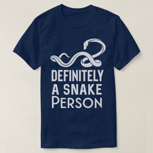 T-shirt Certainement Une Personne De Serpent 81 (Design devant)