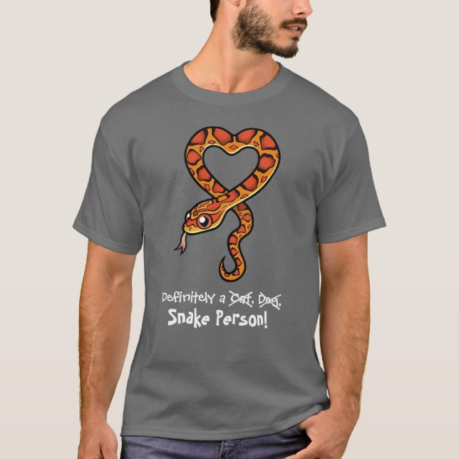 T-shirt Certainement une personne serpent (Devant)