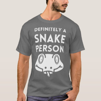 T-shirt Certainement une personne serpent 73