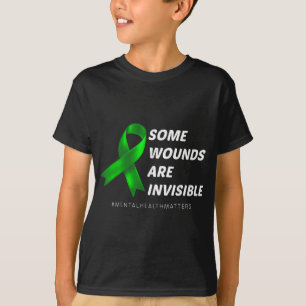 T-shirt Certaines blessures sont invisibles Sensibilisatio