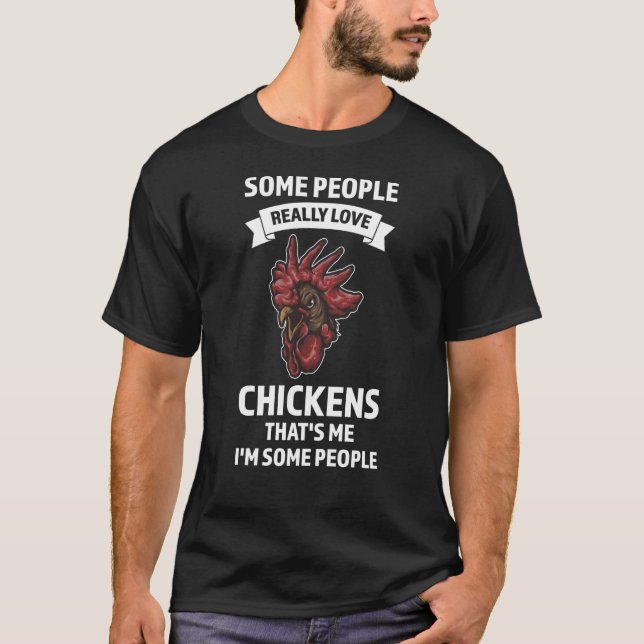 T-shirt certaines personnes aiment vraiment l'élevage de p (Devant)