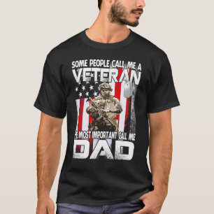 T-shirt Certaines Personnes M'Appelent Un Ancien De Guerre