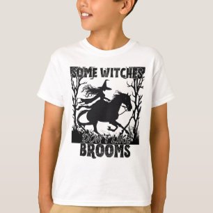 T-shirt Certaines sorcières n'aiment pas le balai 02.b