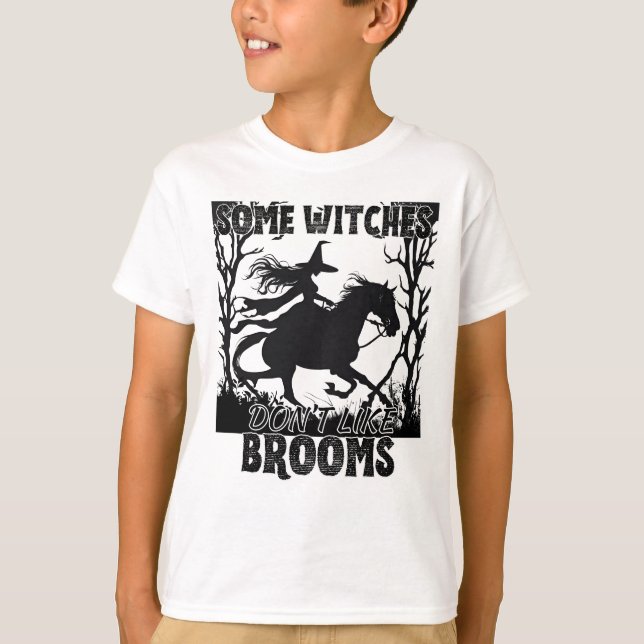 T-shirt Certaines sorcières n'aiment pas le balai 02.b (Devant)