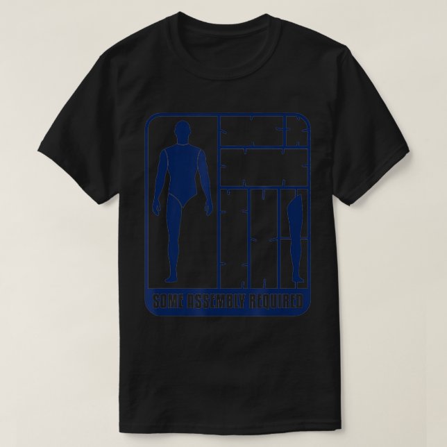 T-shirt Certains Assemblages Exigés Amputé De Jambe Drôle (Design devant)