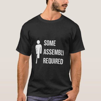 T-shirt Certains assemblages requis Jamais de jambe manqua