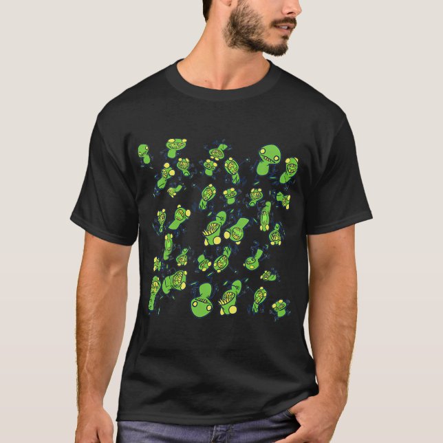 T-shirt Certains beaux poissons (Devant)
