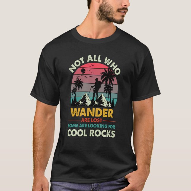 T-shirt Certains cherchent Cool Rocks Géologie (Devant)