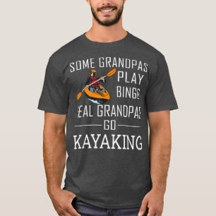 T-shirt Certains Grandpas Jouent Bingo Real Grandpas Aller