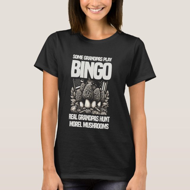 T-shirt Certains Grandpas Jouent Bingo Real Grandpas Chass (Devant)