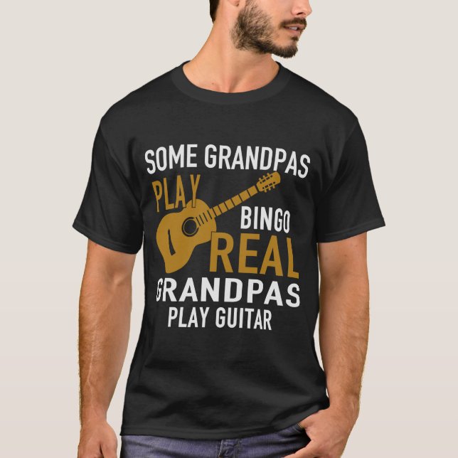 T-SHIRT CERTAINS GRANDPAS JOUER BINGO REAL GRANDPAS JOUER  (Devant)