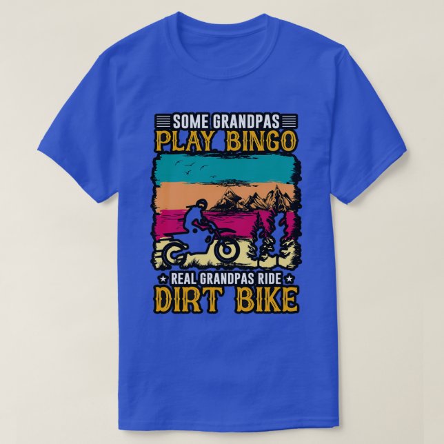 T-shirt Certains grands pas jouent bingo de vrais grands-p (Design devant)