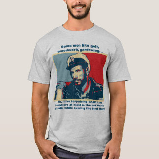 T-shirt Certains hommes aiment le golf... J'aime Torpedo S