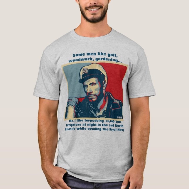 T-shirt Certains hommes aiment le golf... J'aime Torpedo S (Devant)