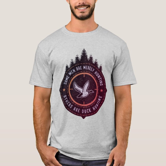 T-shirt Certains hommes chassent, d'autres chassent des ca (Devant)