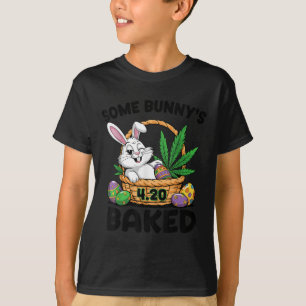 T-shirt Certains lapin humour de Pâques cuit 4.20 Meme Mig