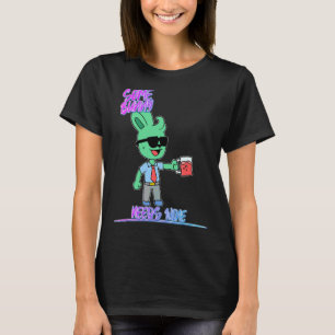T-shirt Certains Lapins Ont Besoin De Vin Cute Plaisanteri