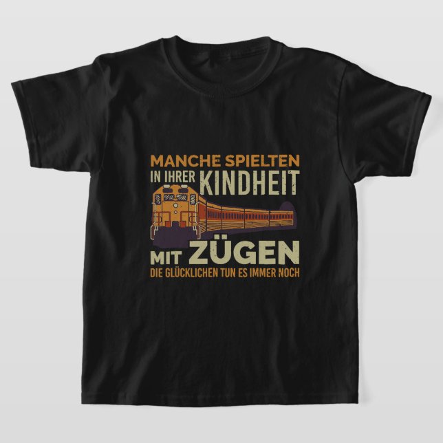 T-shirt Certains ont joué dans leur enfance avec guide de  (Poser)