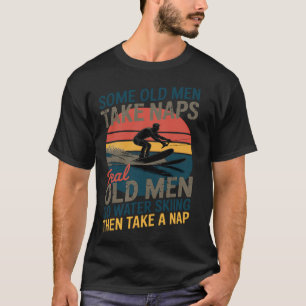 T-shirt Certains vieillards font la sieste - Grand-père fa