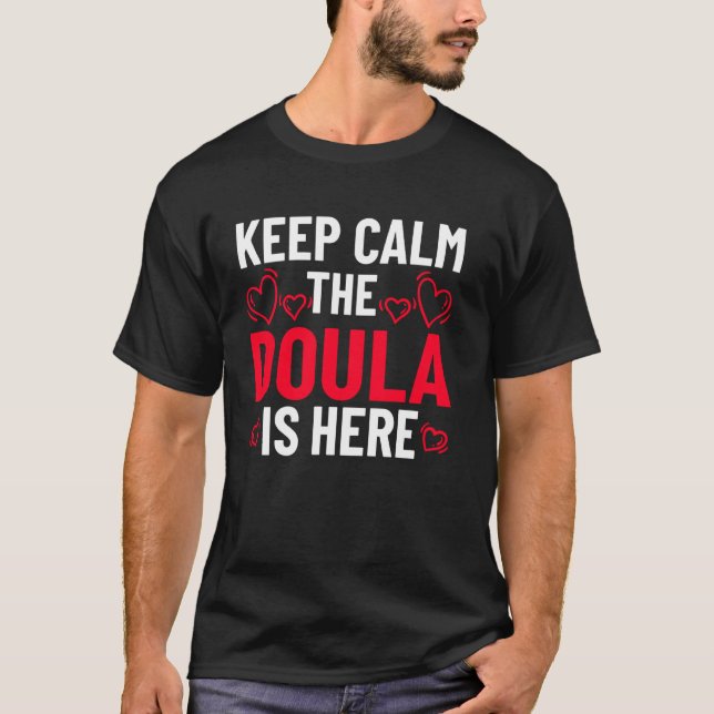 T-shirt Certificat de formation à la naissance de Doula Gr (Devant)