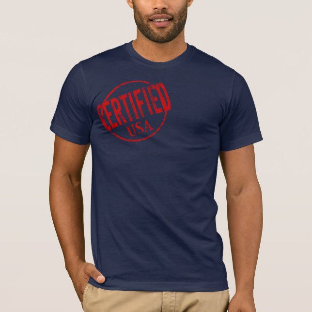 T-shirt Certifié (Devant)