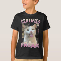 Certifié Freak Cute Chat Amateurs de mème Animaux