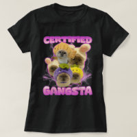 Certifié Gangsta Kawaii Chat Mème Filles Ados Chat