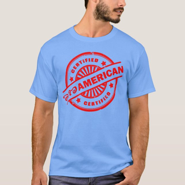T-shirt Certifié : Le Laotien American3 (Devant)
