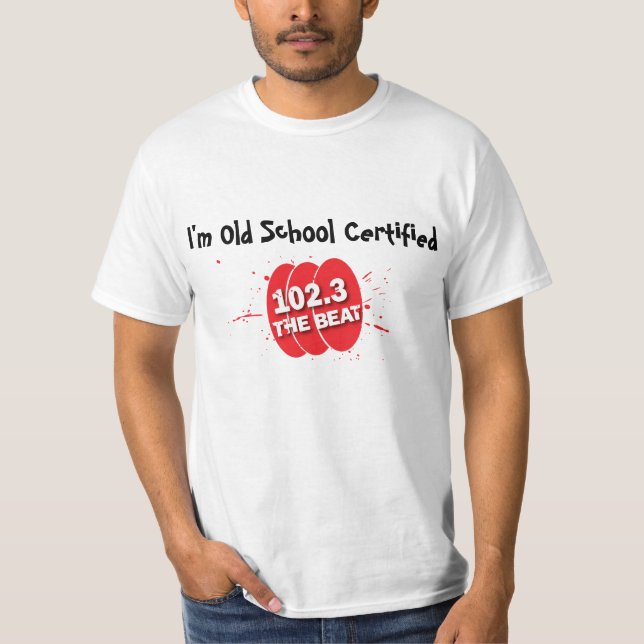 T-shirt Certifié Old School (Devant)