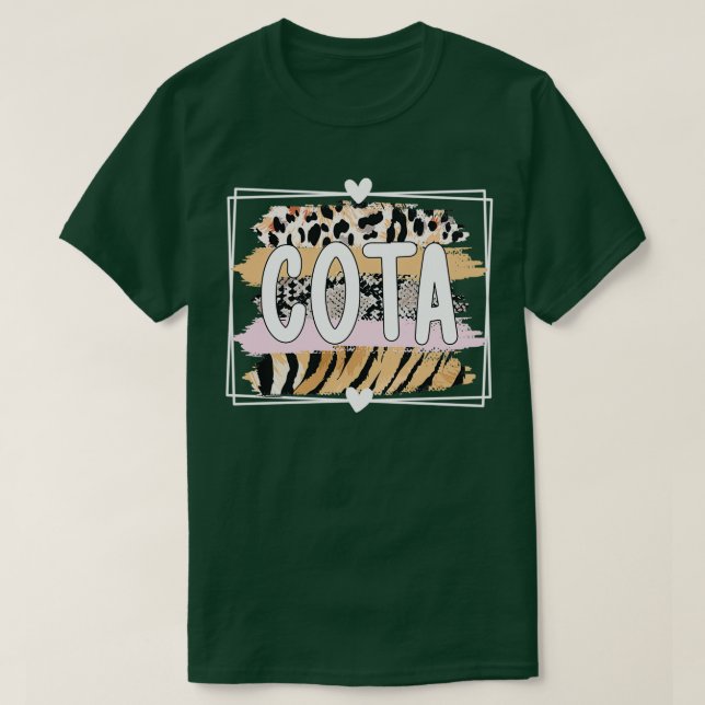 T-shirt Certified Occupational Therapist Assistant COTA 4 (Design devant)
