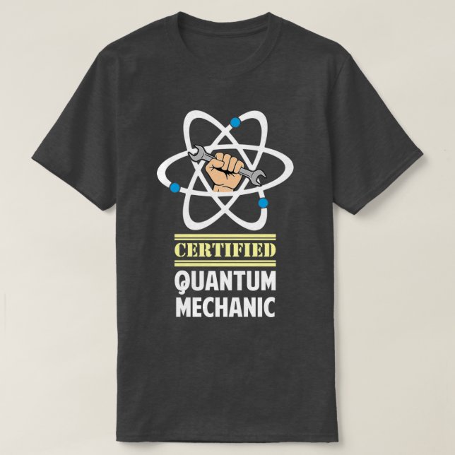 T-shirt Certified Quantum (Design devant)