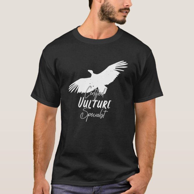 T-shirt Certified Vulture Specialist_2 (Devant)