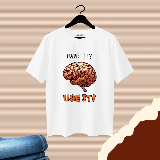 T-shirt Cerveau (Créateur téléchargé)
