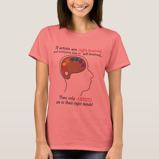 T-shirt Cerveau Art (Devant)