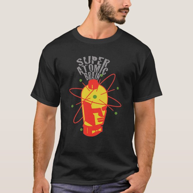 T-shirt Cerveau atomique superbe (Devant)