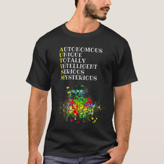 T-shirt Cerveau autistique