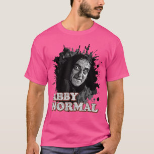 T-shirt Cerveau d'Abby Normal Drôle Citation d'Halloween H
