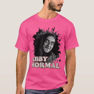 T-shirt Cerveau d'Abby Normal Drôle Citation d'Halloween H