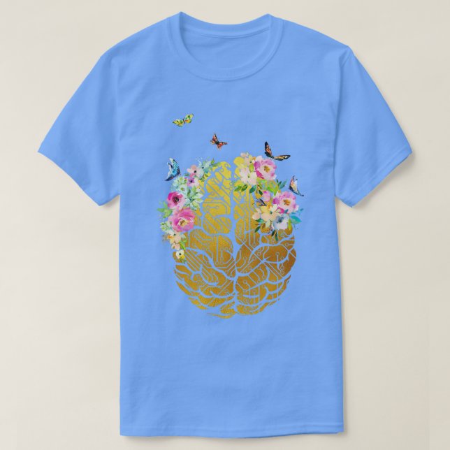 T-shirt Cerveau de circuit (Design devant)